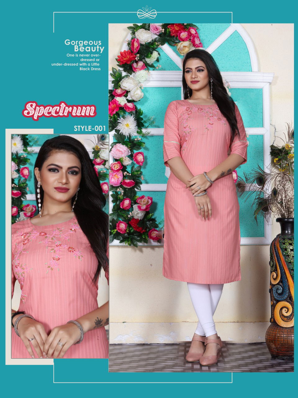 Aagya Spectrum Regular Wear Wholesale Designer Kurtis
